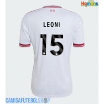 Camisa de time de futebol Liverpool Giovanni Leoni #15 Replicas 2º Equipamento 2026-27 Manga Curta